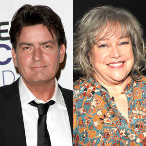 Charlie Sheen, Kathy Bates Charlie Sheen, Kathy Bates